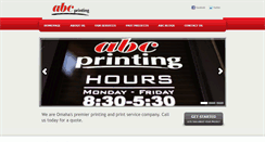 Desktop Screenshot of abcprintingomaha.com
